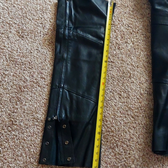 New Harley leather riding chaps - NWT - Picture 12 of 12